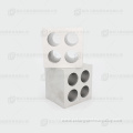 Tungsten alloy brick with hole